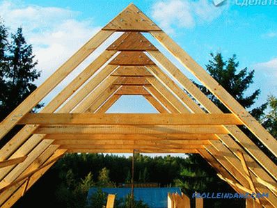 Sedlová střecha to udělej sama - stavba sedlové střechy + foto