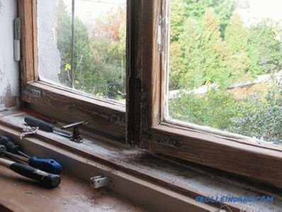 Oprava dřevěných oken DIY