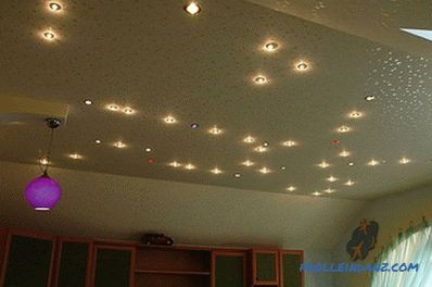 Bodová světla pro sádrokartonové stropy