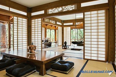Japonský styl v interiéru