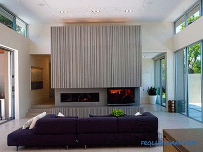 Interiér obývací pokoj ve stylu minimalismu - pravidla a 70 nápadů pro inspiraci