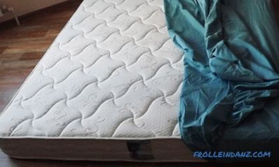 Velikost lůžkových matrací a výběrová pravidla