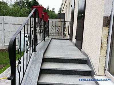 Jak udělat konkrétní verandu - návod krok za krokem