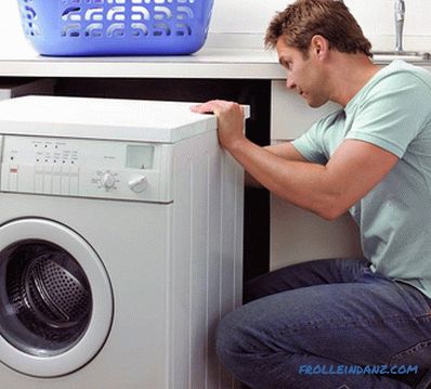 Jak připojit pračku vlastníma rukama