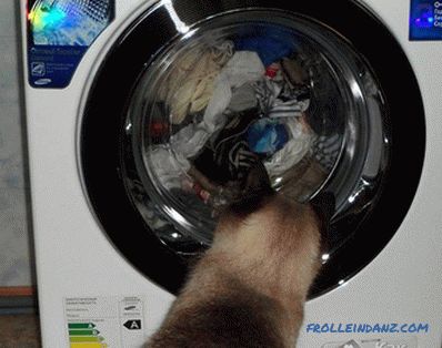 Jak připojit pračku vlastníma rukama