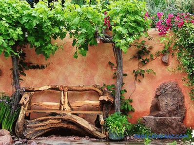 Zahradní nábytek s vlastníma rukama ze dřeva, palet + fotografie, výkresy, schémata