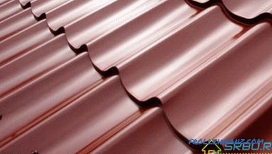 Typy kovových střešních krytin, v závislosti na základně, profilu a polymerovém povlaku + Foto