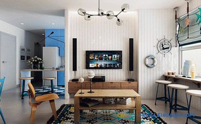 Skandinávský styl v interiéru bytu