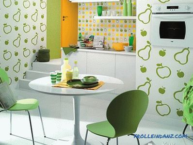 Konstrukce stěn v kuchyni - podrobně o designu kuchyňské stěny + foto