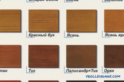 Typy dřevěných laků a jejich charakteristické rysy