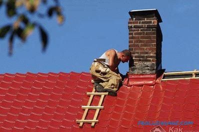 Žebřík na střechu to udělej sám
