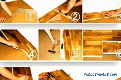 Pokládání podlahové desky vlastníma rukama: odborné rady, instrukce (video)