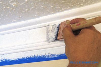Jak malovat stropní sokl - technologie malování soklu