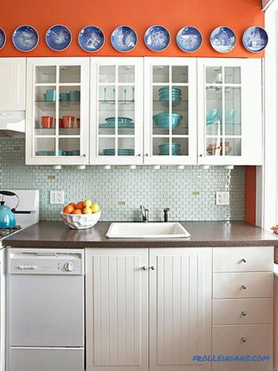 Jak udělat barevnou kombinaci v interiéru kuchyně + 21 fotografií vzorku