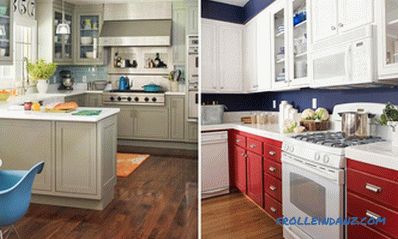 Jak udělat barevnou kombinaci v interiéru kuchyně + 21 fotografií vzorku