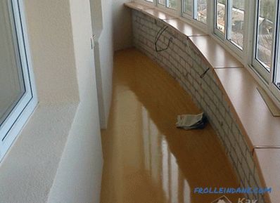 Podlaha na balkóně to udělejte sami