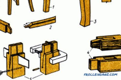Oprava dřevěných židlí: pravidla a funkce