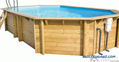 Dřevěný bazén to udělejte sami - jak stavět