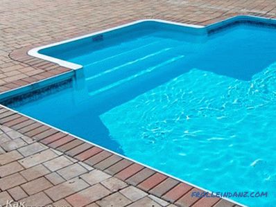 Betonový bazén - betonový bazén + foto