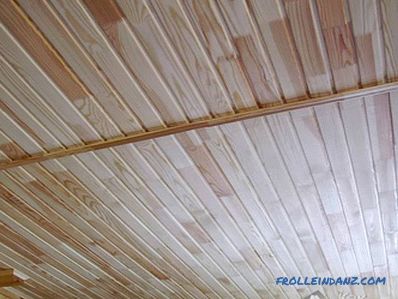 Dřevěný strop to sami - výroba a design (+ fotografie)