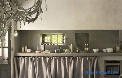 Provence-interiér kuchyně design: tajemství a fotografické nápady