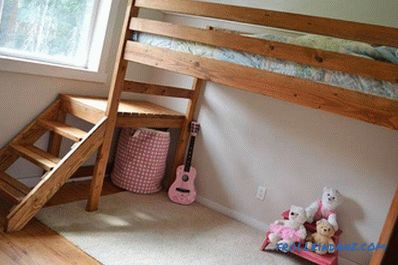 Dětská postel to udělejte sami - jak udělat dětskou postýlku