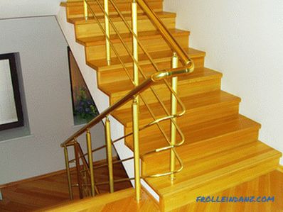 Betonové schodiště obložení dřevem: vyberte správný materiál