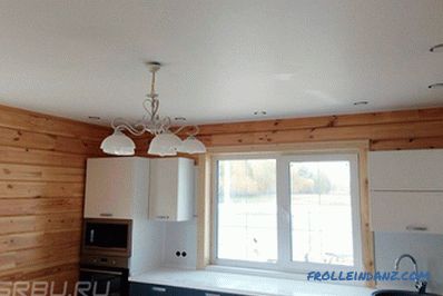 Jak sheathe strop v dřevěném domě - nejlepší řešení