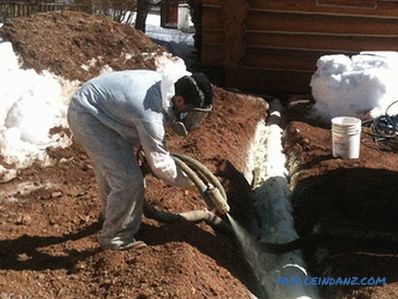 Jak ohřívat kanalizační potrubí - izolace kanalizačních trubek