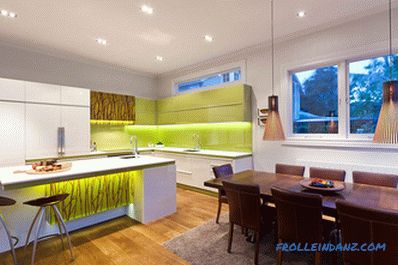 Kuchyně v moderním stylu - 50 nápadů interiérového designu