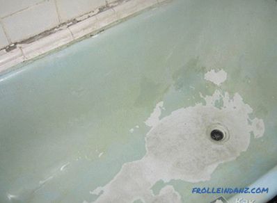 Jak malovat litinovou koupel - lakování litinové lázně