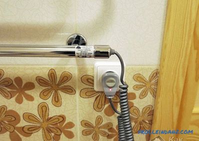 Jak nainstalovat vyhřívaný věšák na ručníky v koupelně