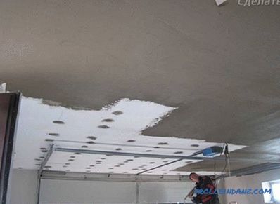 Jak izolovat strop v garáži