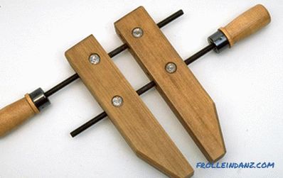 Dřevěné svorky do-it-yourself: nástroje, technologický proces