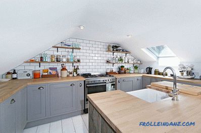 Skandinávský styl kuchyně - jak vytvořit interiérový design, 70 fotografických nápadů