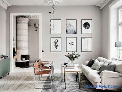 Interiér obývací pokoj v soukromém domě - 53 nápadů pro inspiraci