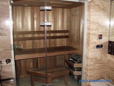 Sauna v bytě vlastníma rukama