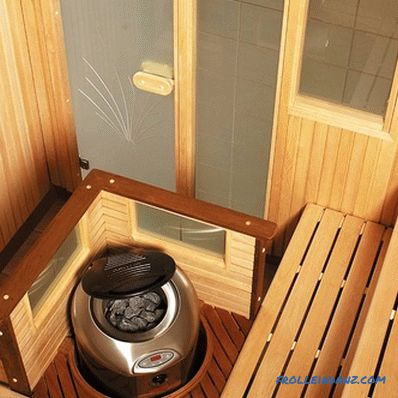 Sauna v bytě vlastníma rukama