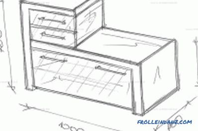 Jak si vyrobit vlastní nábytek na chodbě: materiály a nářadí