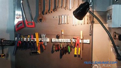 Uspořádání garáže vlastníma rukama - jak vybavit garáž (+ fotky)