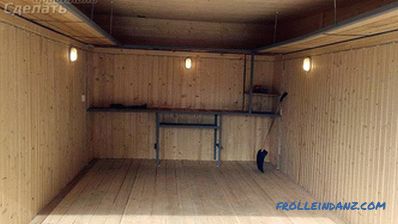 Dřevěné garáže to udělejte sami - jak udělat + schémata, foto