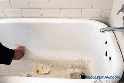 Renovace smaltované koupelny - restaurování vany doma