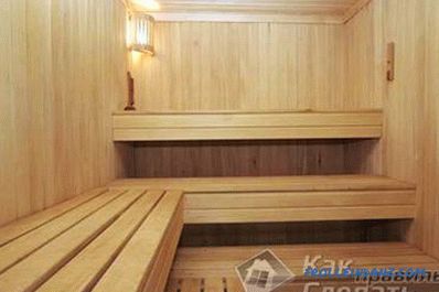 Nábytek pro koupel s rukou dřeva + foto schéma