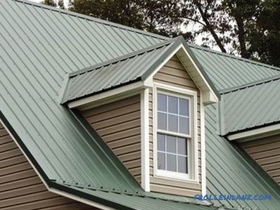 Jak zakrýt střechu kovovým profilem sami